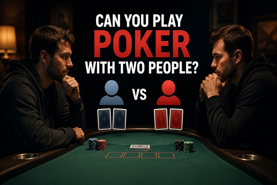 can you play poker with two people