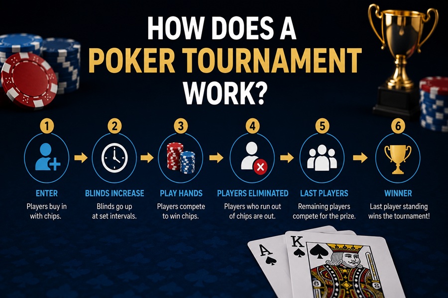 How Does a Poker Tournament Work