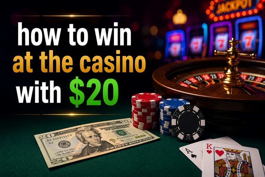 how to win at the casino with $20