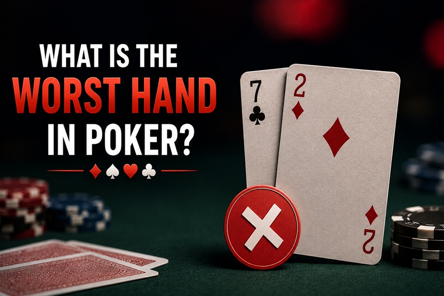 what is the worst hand in poker